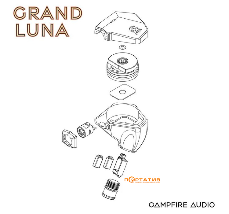 Наушники Campfire Audio Grand Luna