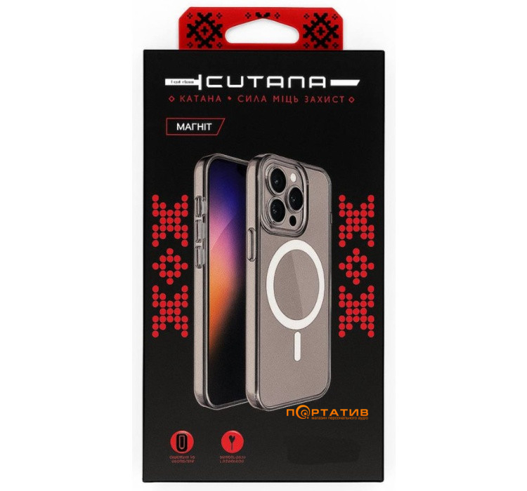 Чохол Cutana iPhone 17 Pro Clear Case MagSafe