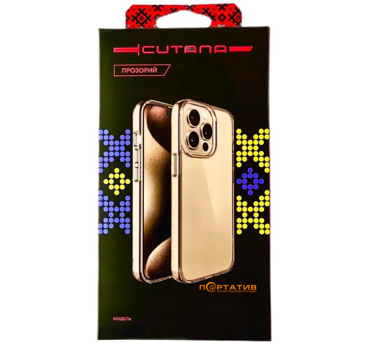 Чохол Cutana iPhone 16 Pro Max Clear Case