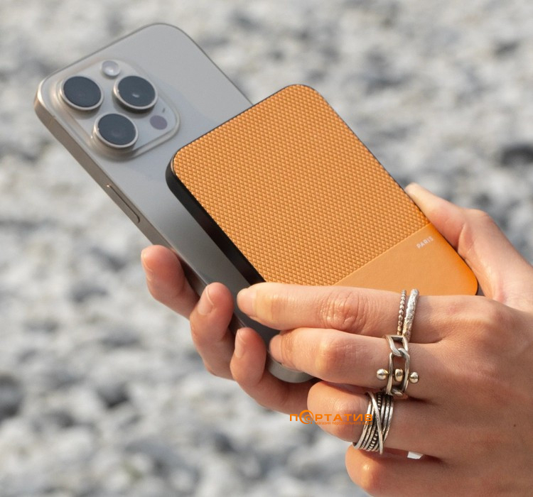 Зовнішній акумулятор Native Union (Re) Classic Magnetic 5 000mAh Kraft (PB-5KMS-KFT)
