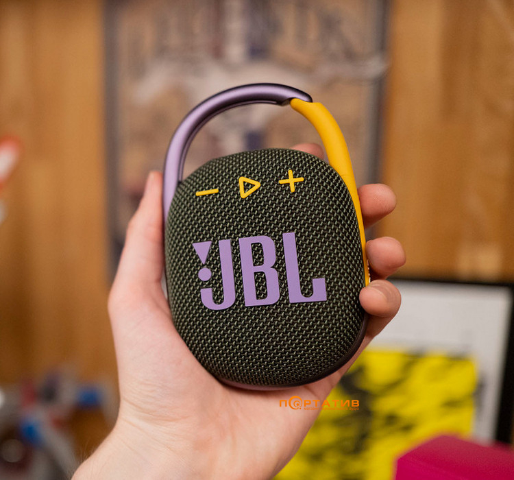Акустика JBL Clip 4 Green (JBLCLIP4GRN)