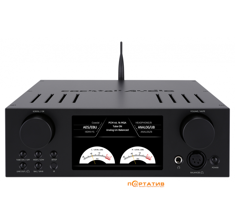 ЦАП с усилителем для наушников Cocktail Audio HA500H Black купить в ...
