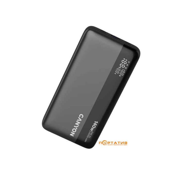 Внешний аккумулятор Canyon PB-240 25000mAh 140W Dark Grey (CNS-CPB240)
