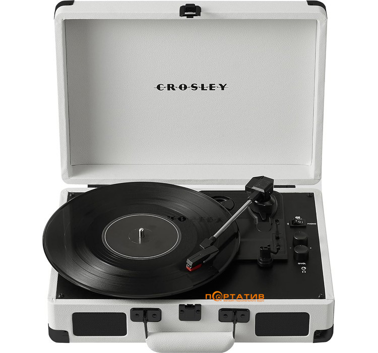 Проигрыватель винила Crosley Cruiser Deluxe White Farmhouse