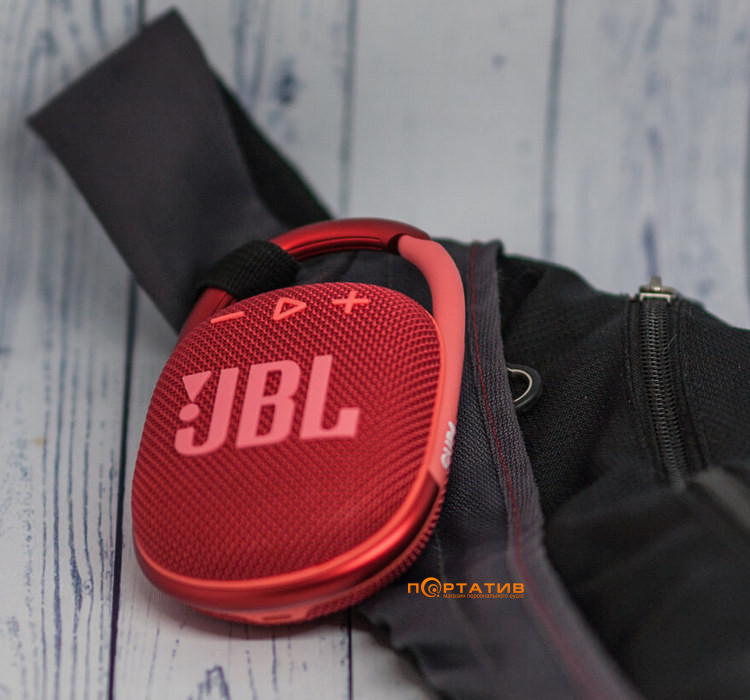 Акустика JBL Clip 4 Red (JBLCLIP4RED)