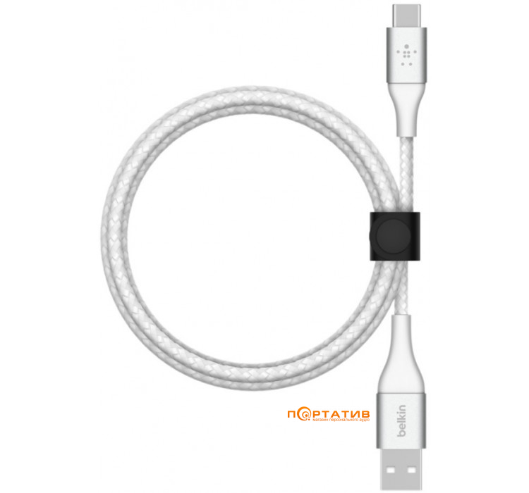 Belkin USB-A - Lightning PVC Cable 2 m White (CAA001BT2MWH)