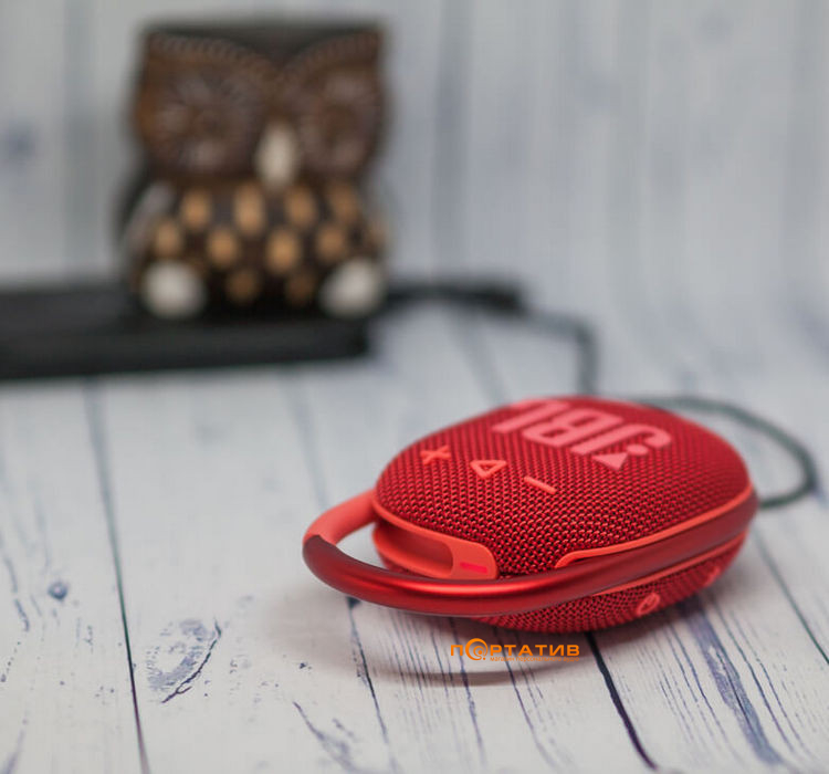 Акустика JBL Clip 4 Red (JBLCLIP4RED)