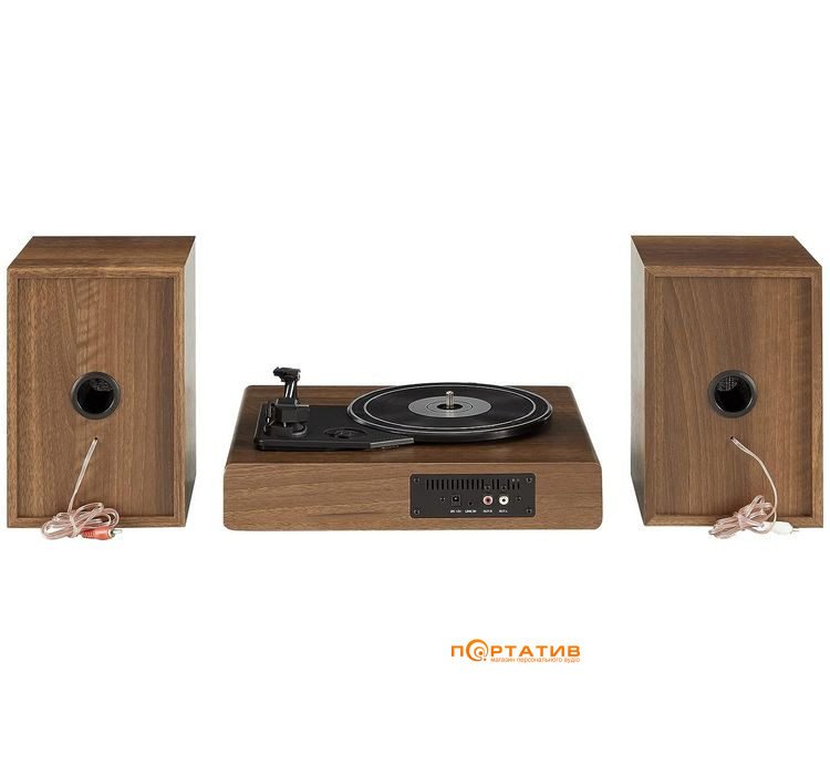 Проигрыватель винила Crosley Alto Shelf System Walnut