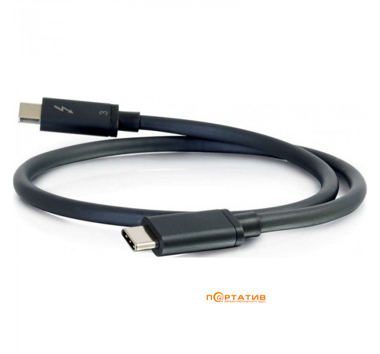 C2G USB-C Thunderbolt 3 0.5 m 20Gbps Black (CG88837)