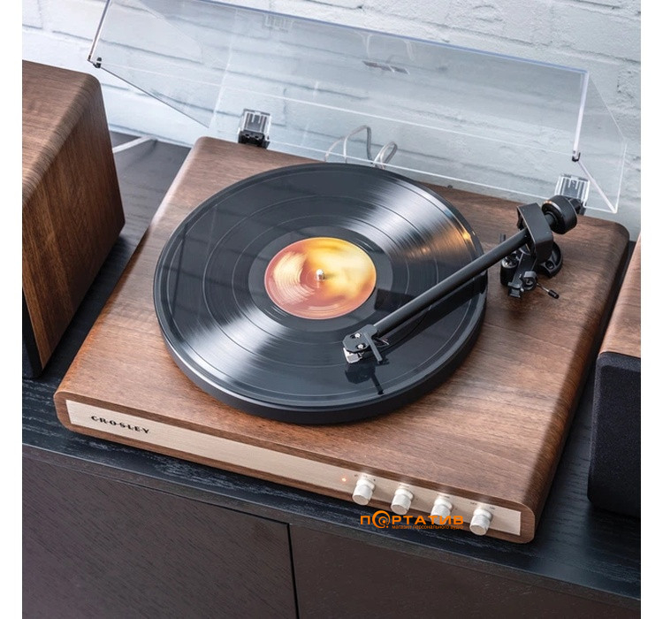 Проигрыватель винила Crosley C65 Walnut