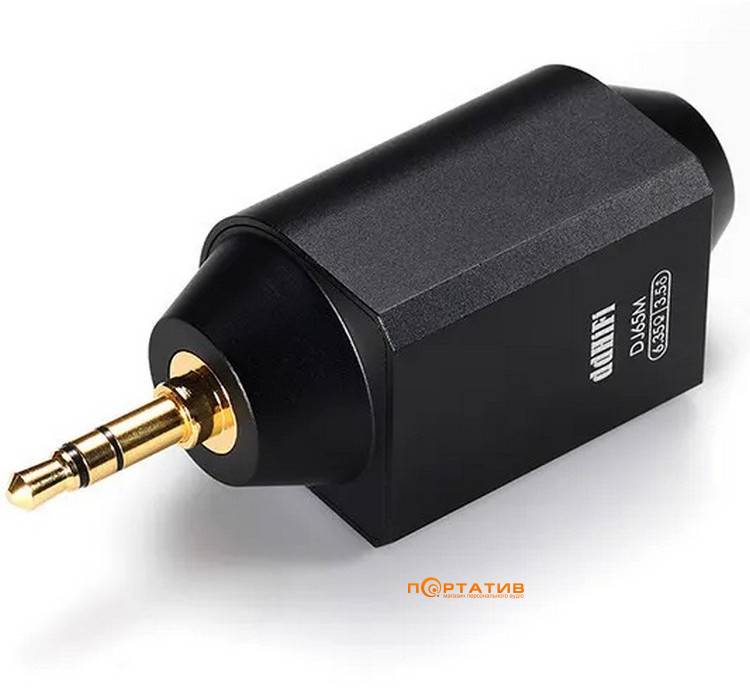 Адаптер DD HiFi DJ65M (3.5 Male to 6.3 Female)