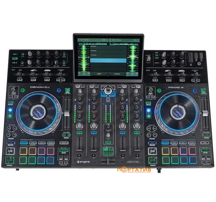 DJ-контролер Denon Prime 4+