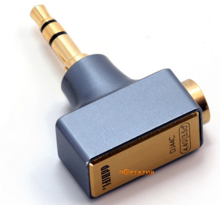 Адаптер DD HiFi DJ44С MK2 (4.4mm to 3.5mm)