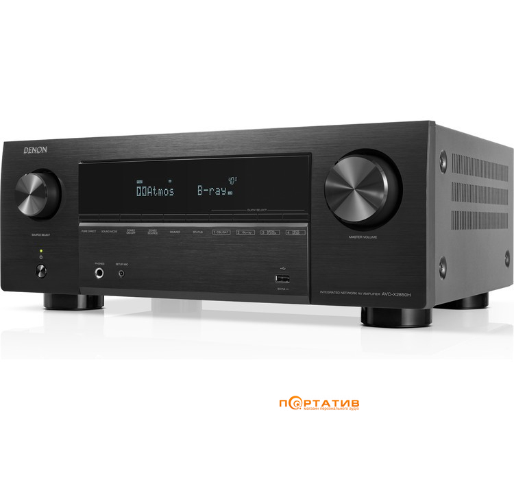 AV-ресивер Denon AVC-X2850H 8K (7.2 ch) Black
