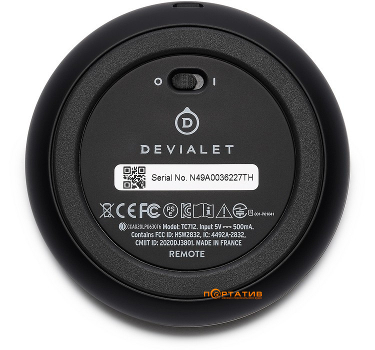 Devialet Remote Black