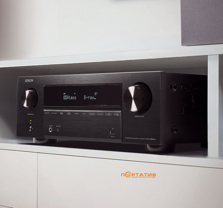AV-ресивер Denon AVC-X2850H 8K (7.2 ch) Black
