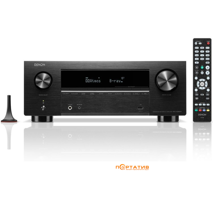 AV-ресивер Denon AVC-X2850H 8K (7.2 ch) Black
