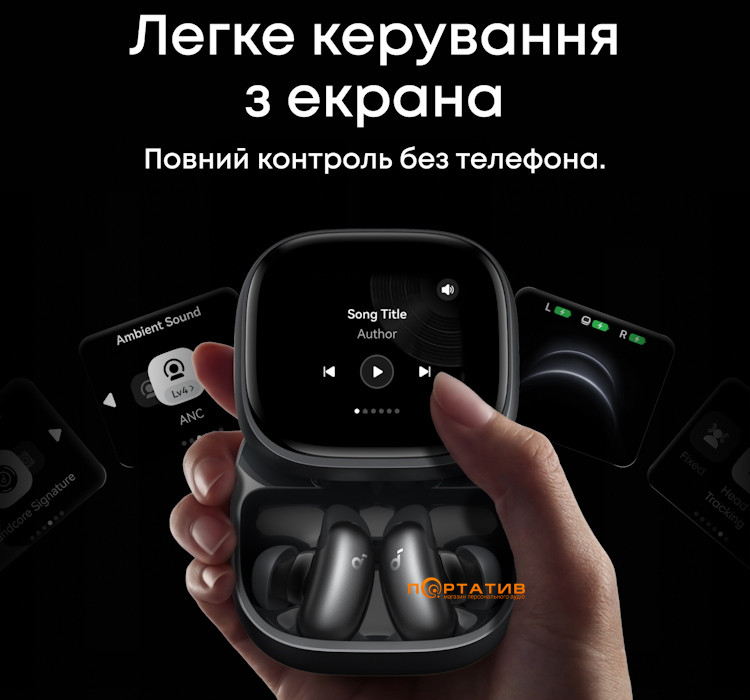 Навушники Anker SoundCore Liberty 5 Pro Max Black (D1204G11)