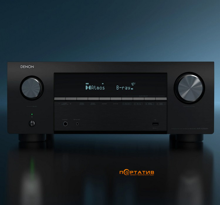 AV-ресивер Denon AVR-X2900H DAB (7.2 сh) Black