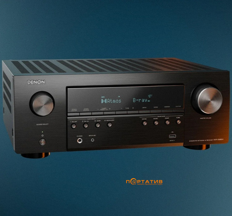 AV-ресивер Denon AVR-S980H 8K (7.2 сh) Black