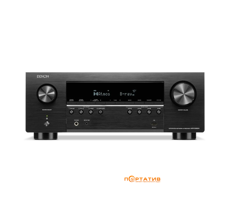 AV-ресивер Denon AVR-S980H 8K (7.2 сh) Black