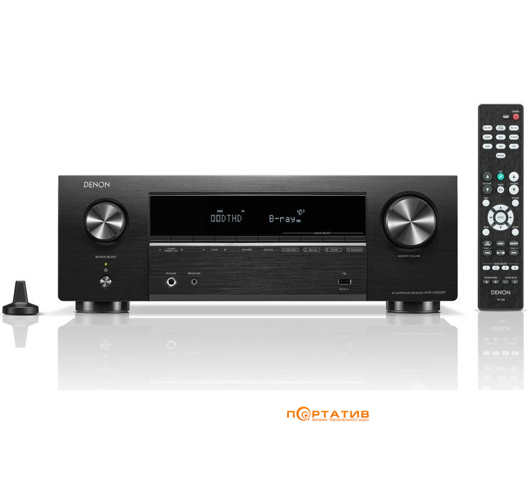 AV-ресивер Denon AVR-X580BT (5.2 сh) Black