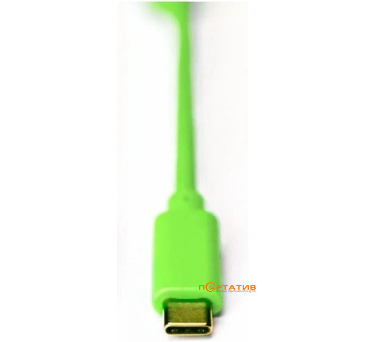 USB-кабель DJ Techtools Chroma Cables: USB-C Green (Type-C to USB-B)