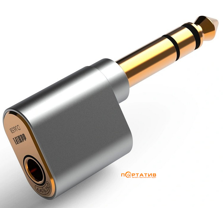 Адаптер DD HiFi DJ65B (6.3 mm Male to 4.4 mm Female)
