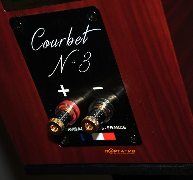 Акустика Davis Acoustics Courbet 3 Red Mahogany