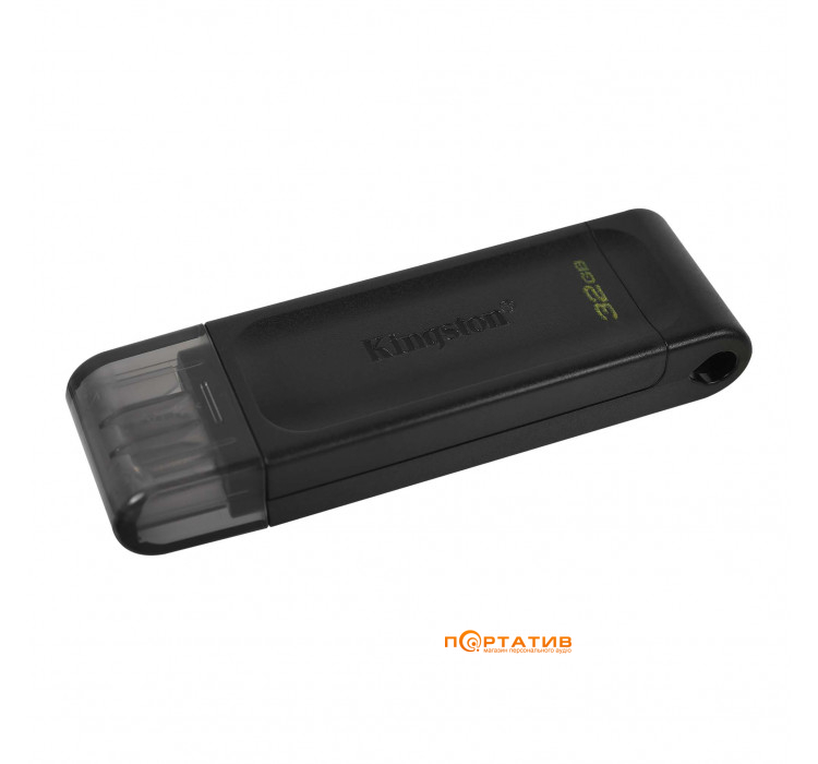 Kingston DataTraveler 70 Type-C 32GB USB 3.2 Black (DT70/32GB)