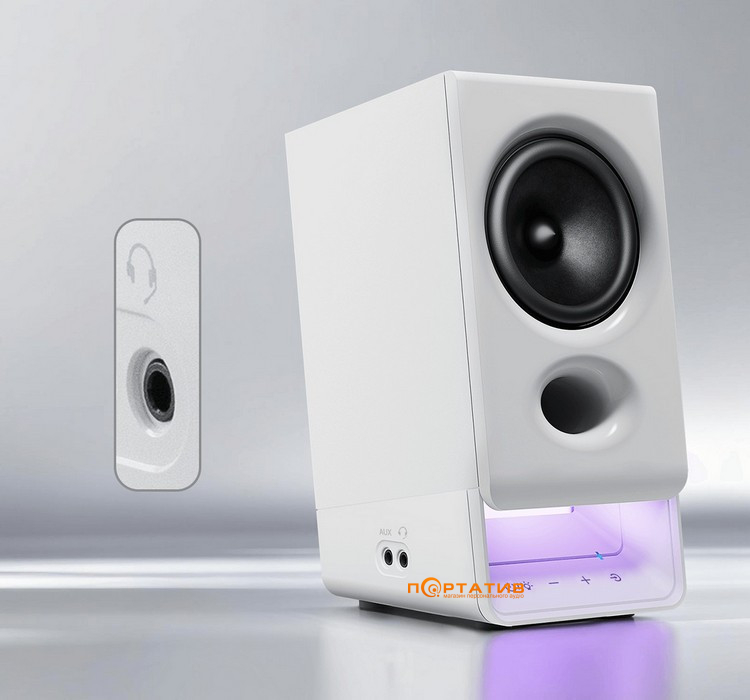 Акустика Edifier R20BT White 2.0 5W USB Bluetooth