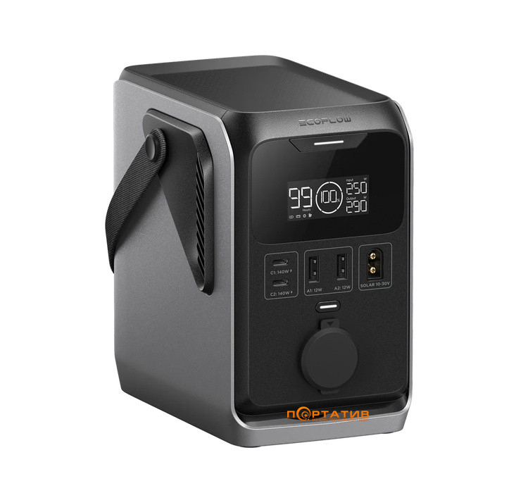 Зарядна станція EcoFlow Trail 300 DC 300W/288Wh, 90000mAh, No AC (EF-TRAIL300-N)