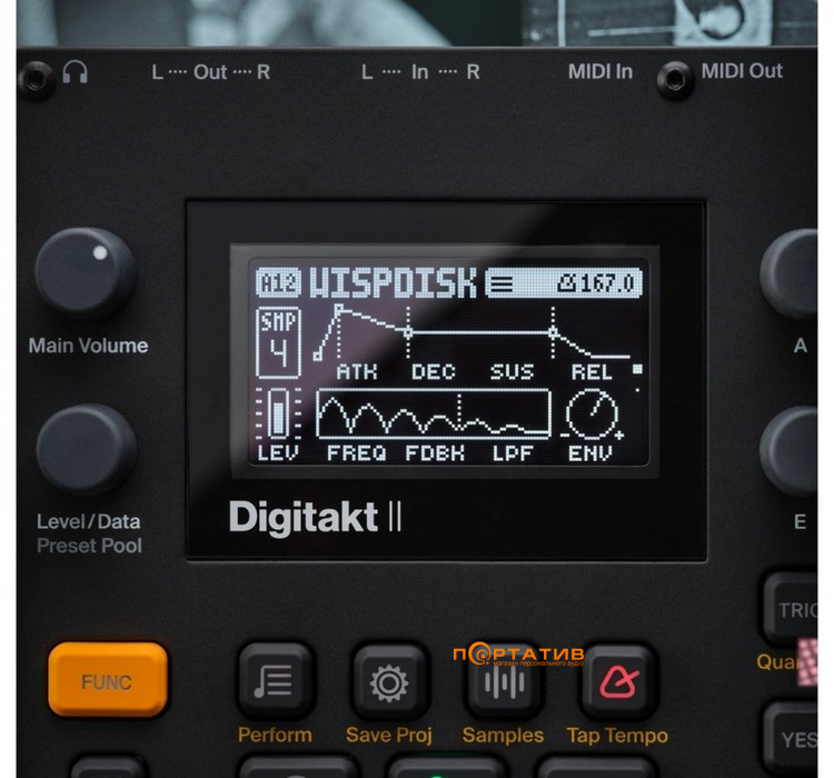 Процесор ефектів Elektron Digitakt II
