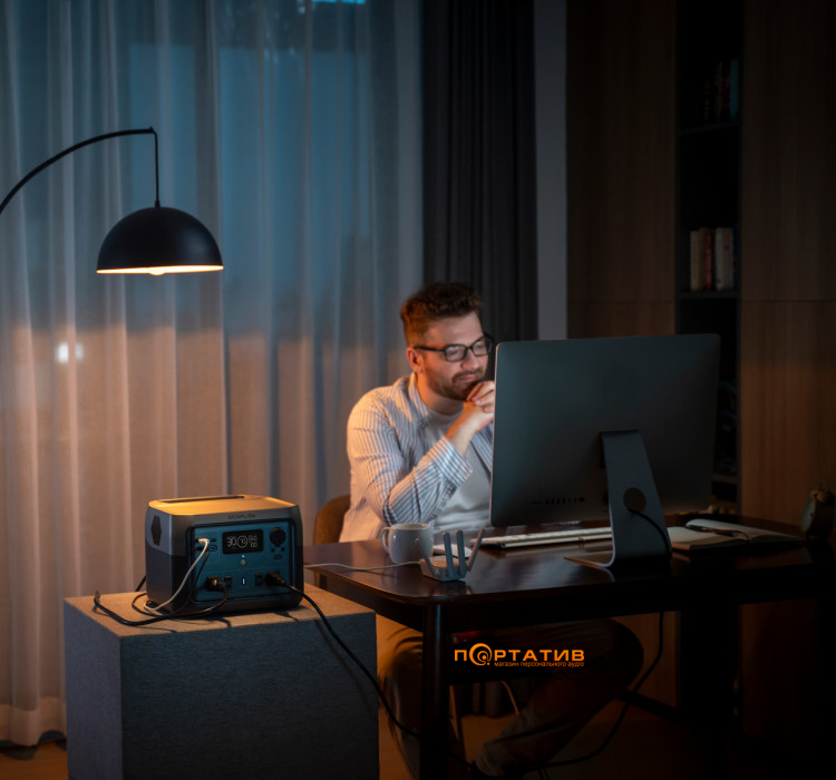 Зарядна станція EcoFlow RIVER 2 Max, 500W/512Wh Міжнародна версія (ZMR610-B-SA)