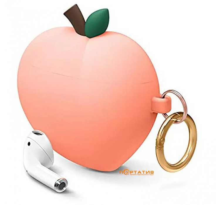 Чохол Elago Peach Hang Case for Airpods Peach (EAP-PEACH-PE)
