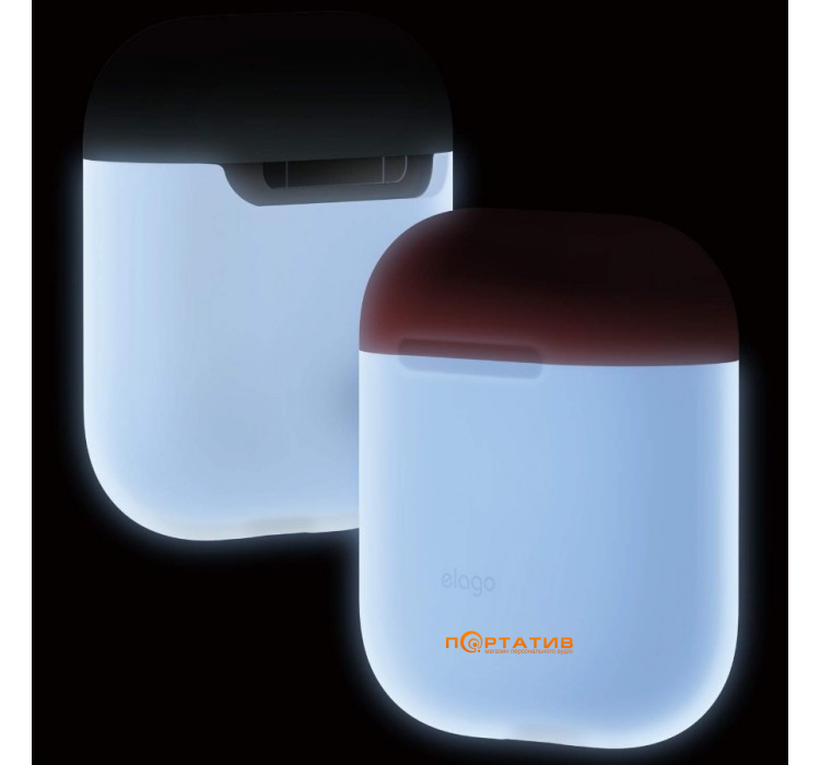 Чохол Elago Duo Case for Airpods Nightglow Blue / Italian Rose / Coral (EAPDO-LUBL-IROCBL)