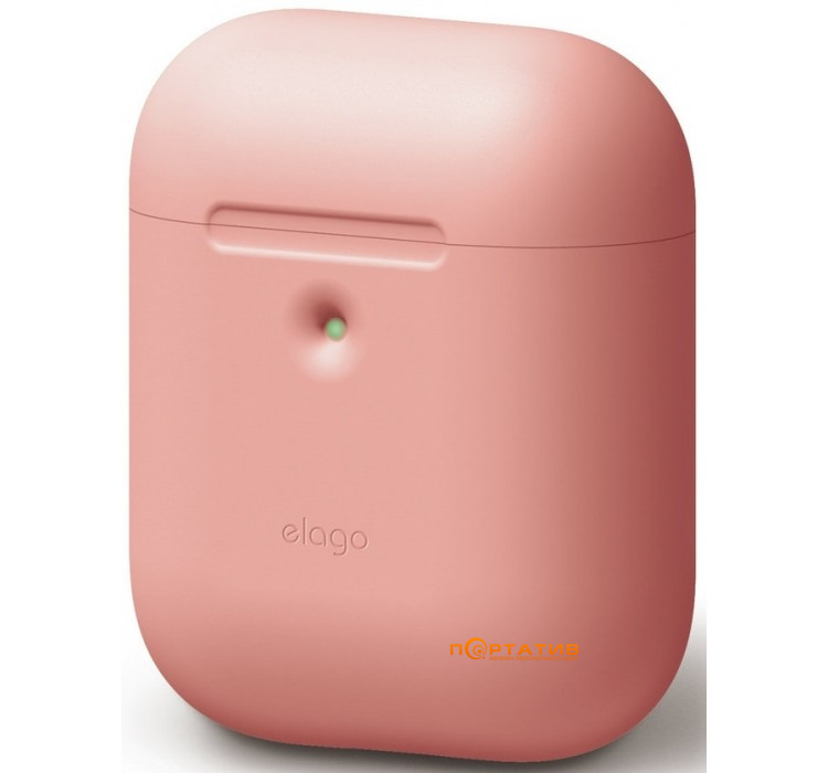 Чохол Elago A2 Silicone Case for Airpods with Wireless Charging Case Peach (EAP2SC-PE)