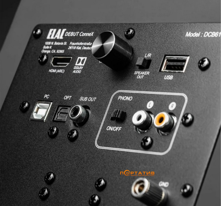 Акустика Elac Debut Connex DCB61 Black Decor