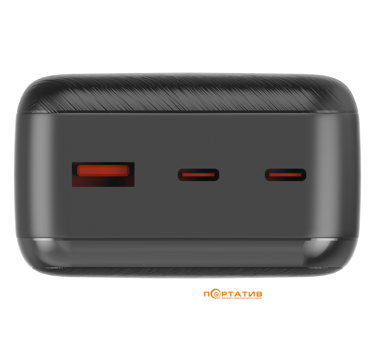 Зовнішній акумулятор Energizer UE30055PQ 30000 mAh PD20W + QC22.5W Black