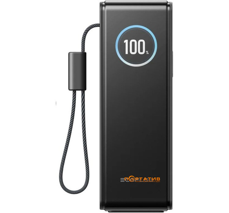 Зовнішній акумулятор EcoFlow RAPID 25000mAh 170W w/Cables Black (EF-RAPID25K100W-B-EU)