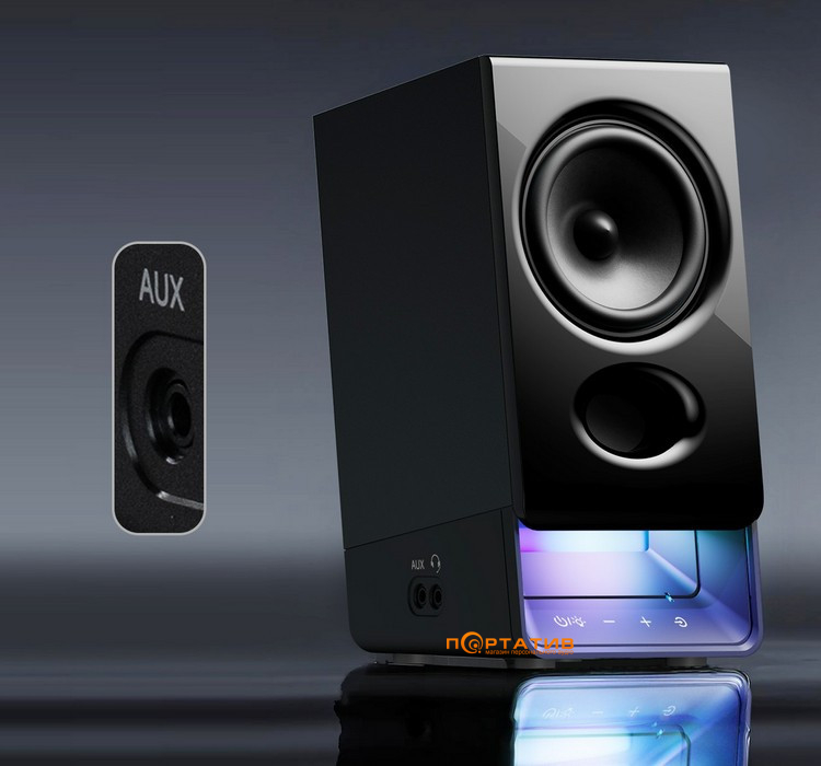 Акустика Edifier R20BT Black 2.0 5W USB Bluetooth