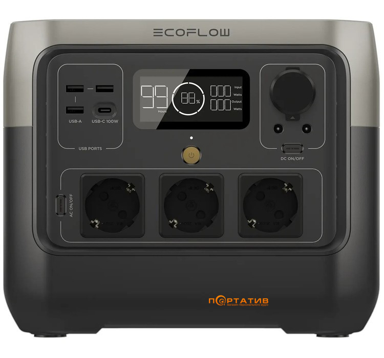 Зарядна станція EcoFlow RIVER 2 Pro, 800W/768Wh (RIVER2PRO)