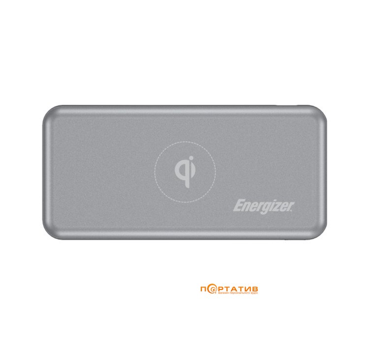 Energizer QE10007PQ 10000mAh Qi wireless Type-C PD (Grey)