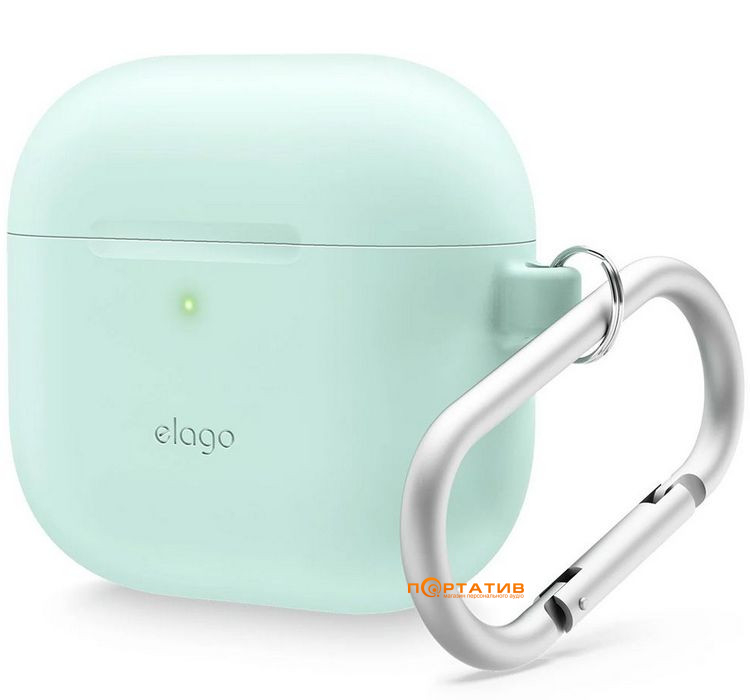 Чохол Elago Silicone Hang Mint for Airpods 4rd Gen (EAP4SC-HANG-MT)