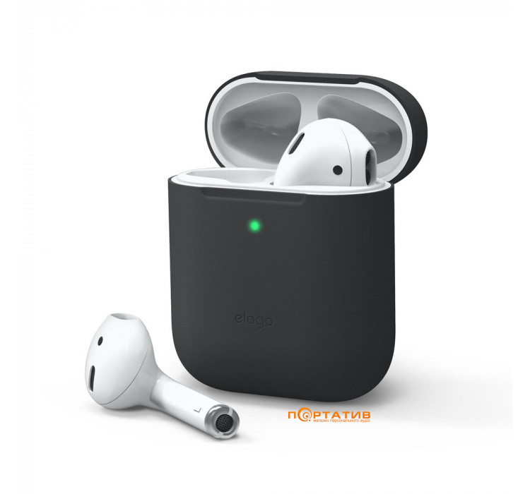 Чохол Elago Skinny Case for Airpods Black (EAPSK-BA-BK)