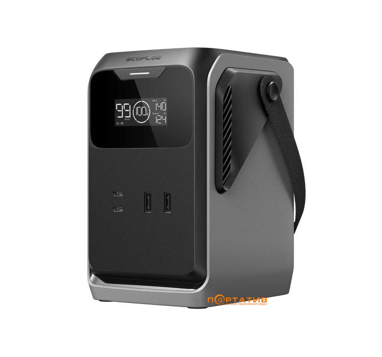 Зарядна станція EcoFlow Trail 200 DC 220W/192Wh, 60000mAh, No AC (EF-TRAIL200-N)