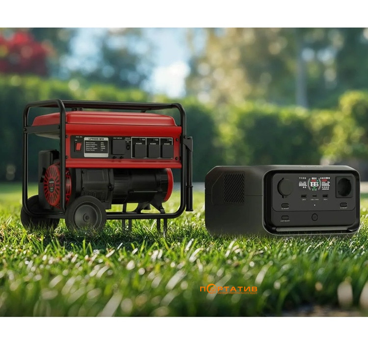 Зарядна станція EcoFlow RIVER 3 Plus Wireless, 600W/286Wh (EFRIVER3PLUS-W-EU-CBOX)