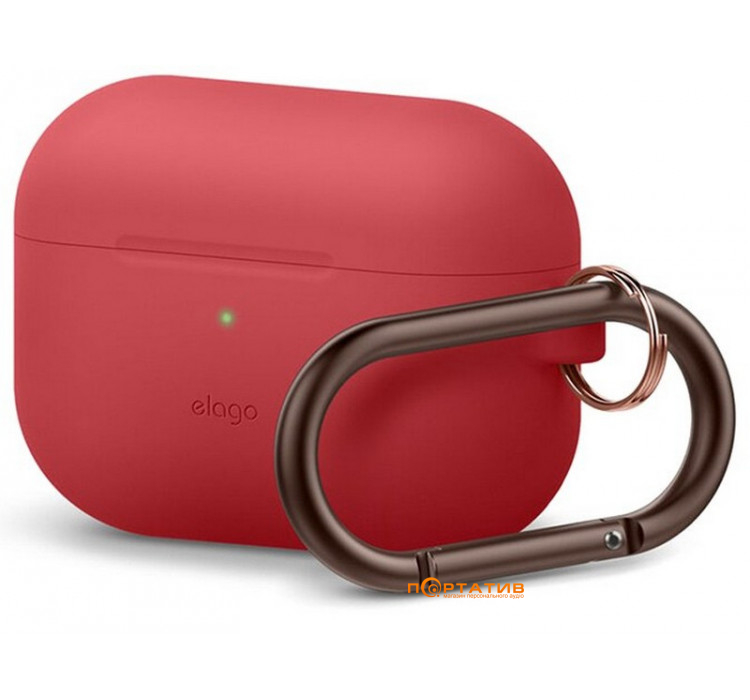 Чохол Elago Hang Original Case for Airpods Pro Red (EAPPOR-HANG-RD)