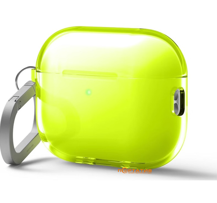 Чехол Elago Clear Hang Case Neon Yellow for Airpods Pro 3rd Gen (EAPP3CL-HANG-NYE)