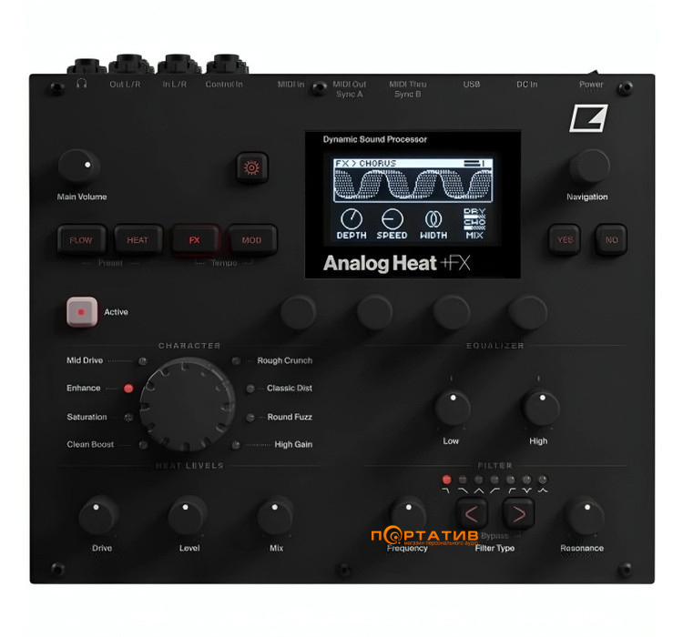 Процесор ефектів Elektron Analog Heat+FX